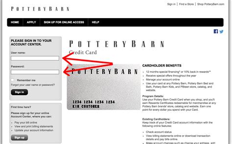 pottery barn b2b login.